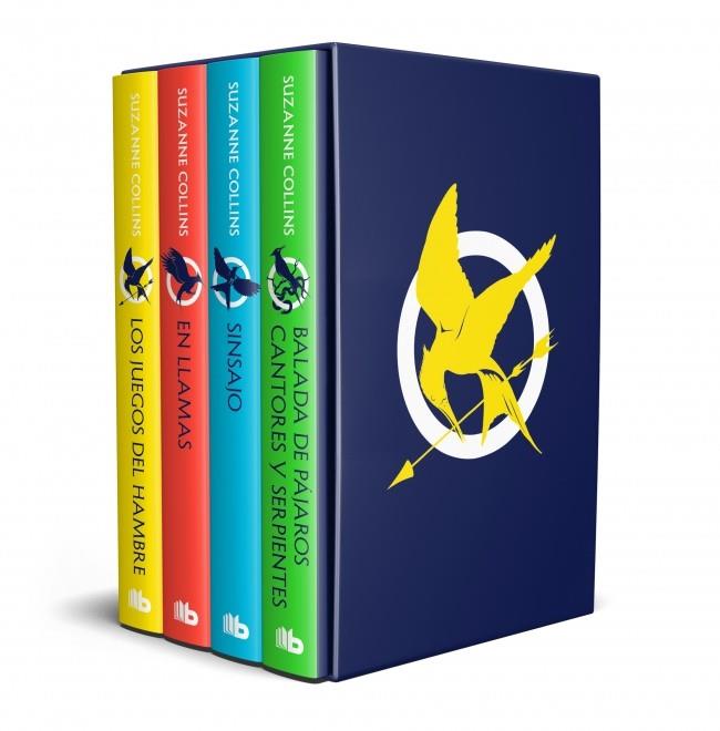 PACK : JUEGOS DEL HAMBRE ; EN LLAMAS ; SINSAJO ; BALADA DE PÁJAROS CANTORES Y SERPIENTES | 9791387652388 | COLLINS, SUZANNE
