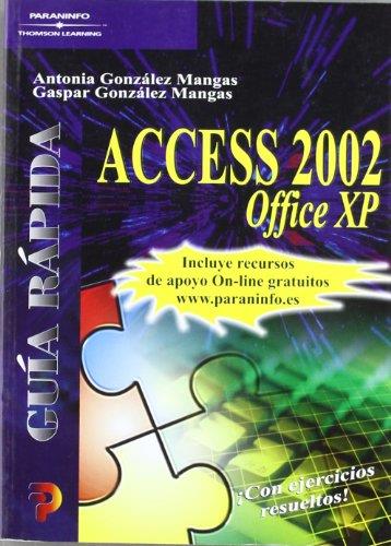 ACCESS 2002 OFFICE XP | 9788428328364 | GONZALEZ MANGAS, ANTONIA; GONZALEZ MANGAS, GASPAR