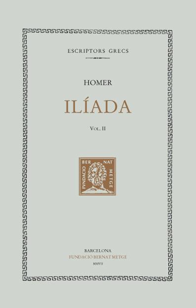 ILIADA 2 | 9788472258785 | HOMER