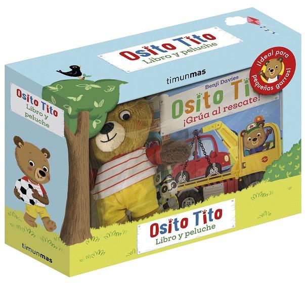 OSITO TITO : GRUA AL RESCATE ( LLIBRE + PELUIX ) | 9788408243298 | DAVIES, BENJI