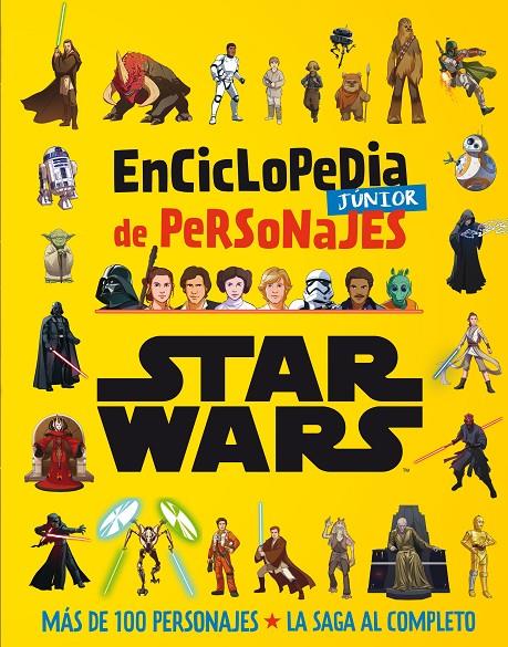 STAR WARS : ENCICLOPEDIA JÚNIOR DE PERSONAJES | 9788408271055