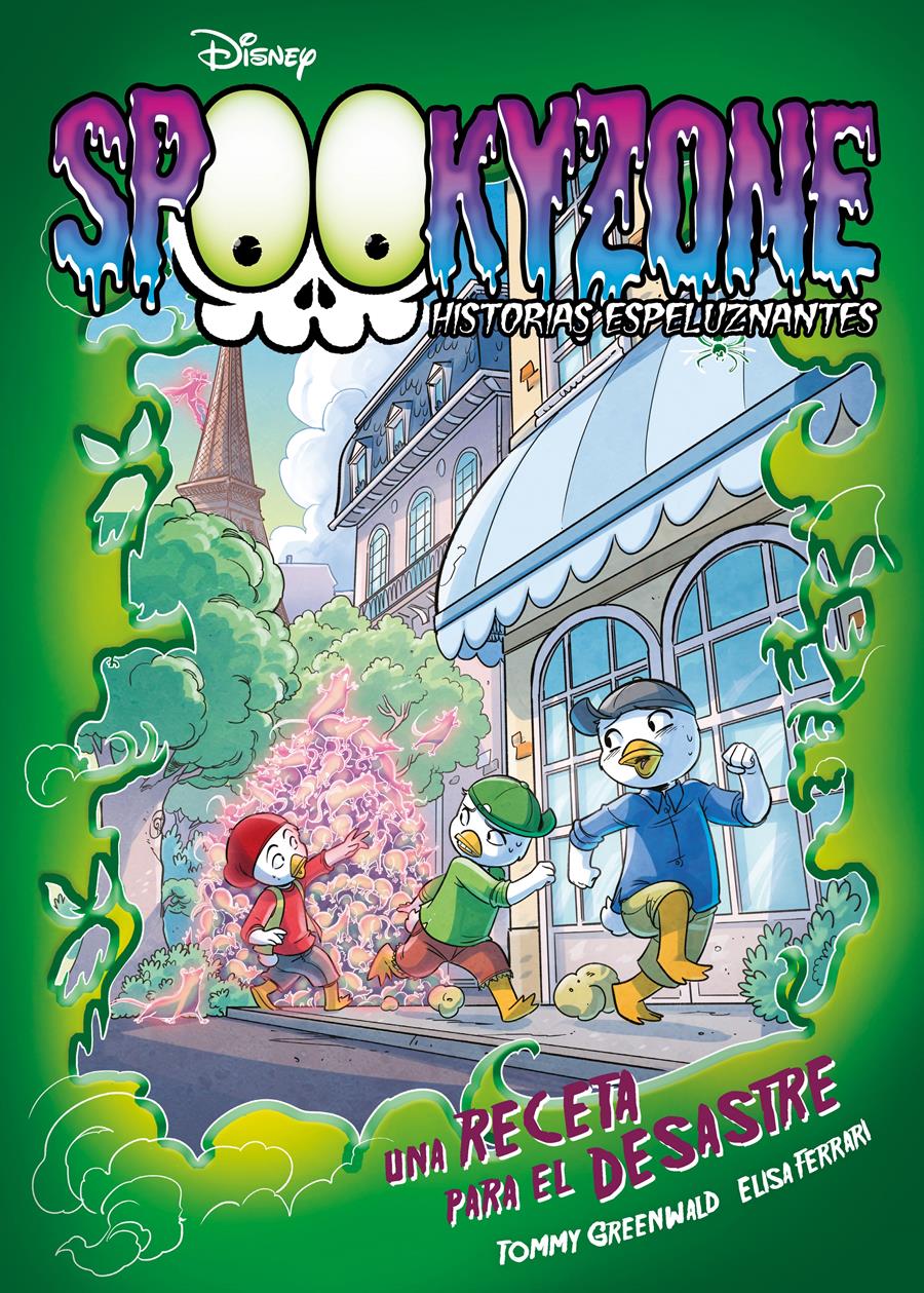 SPOOKYZONE : HISTORIAS ESPELUZNANTES : UNA RECETA PARA EL DESASTRE | 9788418335402