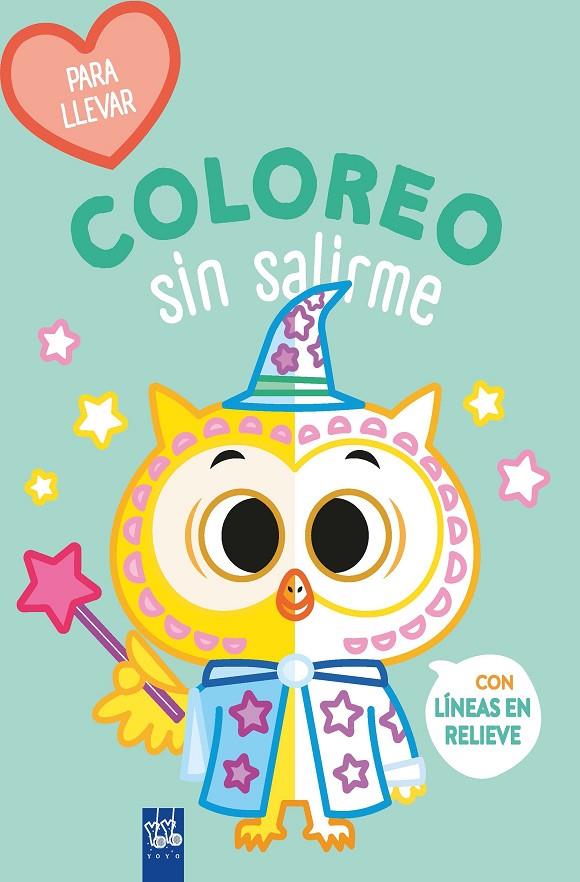 COLOREO SIN SALIRME-PARA LLEVAR : BÚHO | 9788408264095