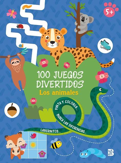 100 JUEGOS DIVERTIDOS : LOS ANIMALES | 9789403239477