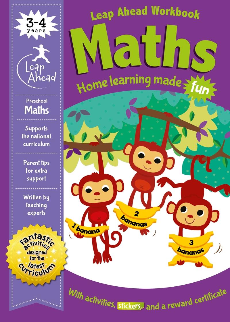 LEAP AHEAD: 3-4 YEARS MATHS | 9781838523480 | VV.AA
