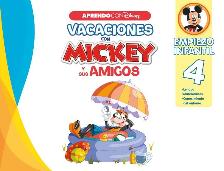 VACACIONES CON MICKEY Y SUS AMIGOS EMPIEZO INFANTIL 4 | 9788418039539