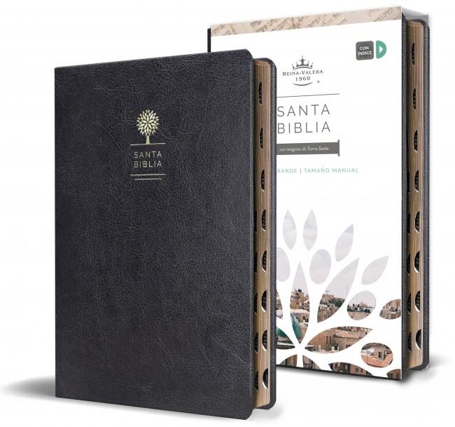 BIBLIA REINA VALERA 1960 LETRA GRANDE SÍMIL PIEL NEGRO | 9781644732168