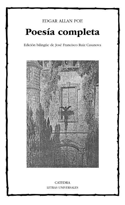 POESIA COMPLETA EDGAR ALLAN POE (BILINGUE) | 9788437635422 | POE, EDGAR ALLAN