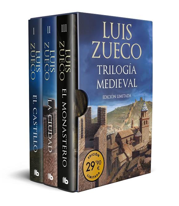 PACK TRILOGÍA MEDIEVAL : ( EL CASTILLO ;  EL MONASTERIO ; LA CIUDAD ) | 9788413145747 | ZUECO, LUIS