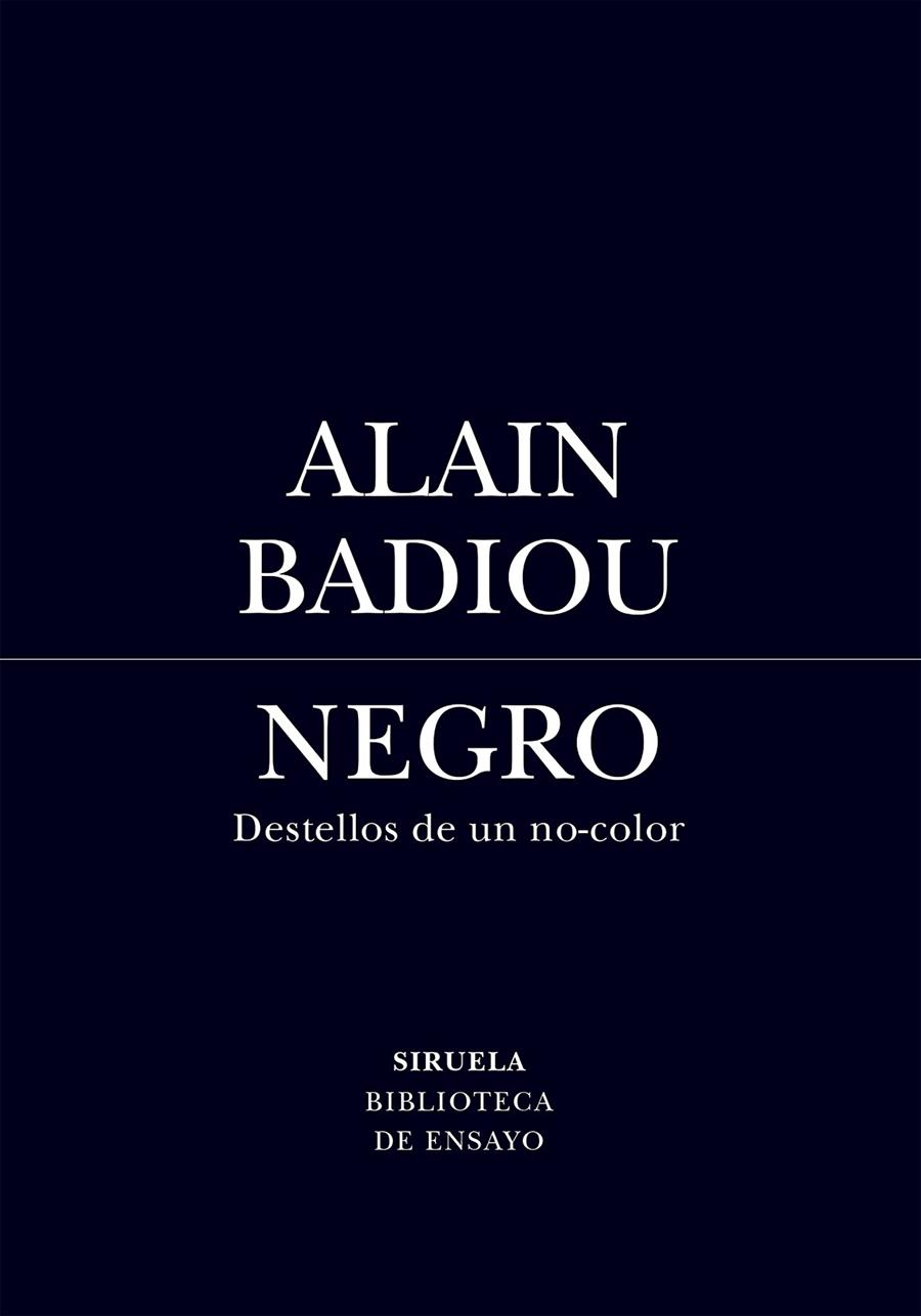 NEGRO | 9791388032127 | BADIOU, ALAIN