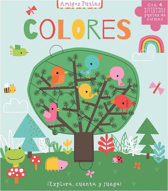 AMIGOS PUZLES : COLORES | 9788413344362