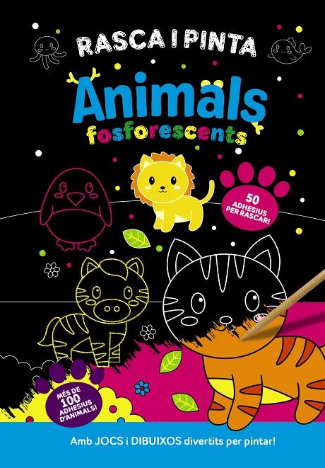 RASCA I PINTA ANIMALS FOSFORESCENTS | 9788413493107