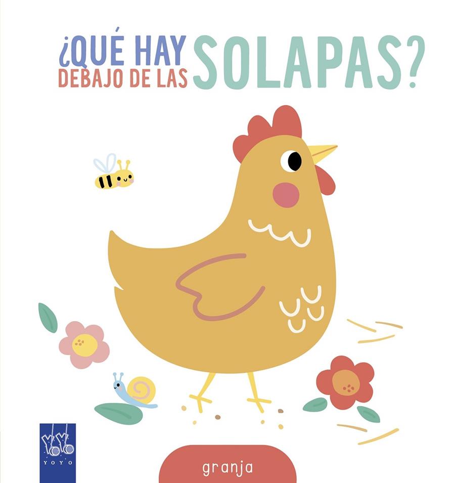 ¿QUÉ HAY DEBAJO DE LAS SOLAPAS? GRANJA | 9788408314622