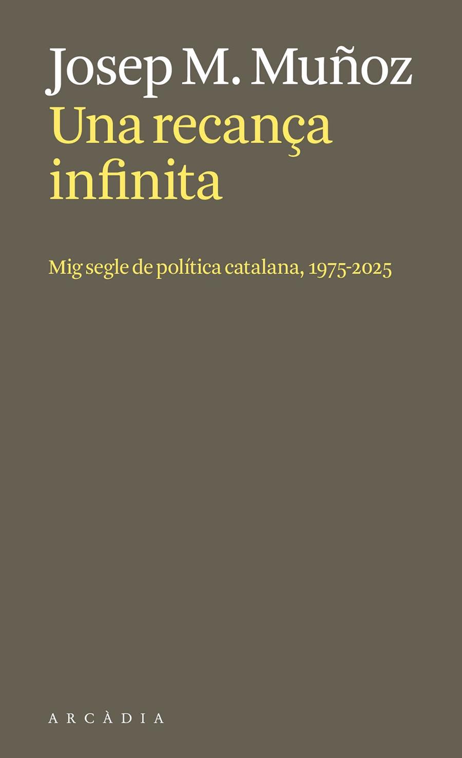 UNA RECANÇA INFINITA | 9788412999730 | MUÑOZ LLORET, JOSEP MARIA