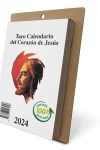 CALENDARI 2024 : TACO CORAZON JESUS PARED | 9788427147058