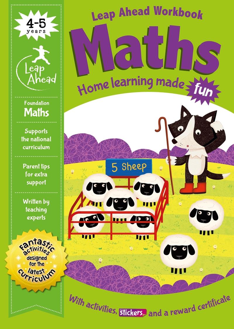 LEAP AHEAD: 4-5 YEARS MATHS | 9781839032820 | VV.AA