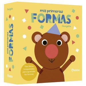 MIS PRIMERAS FORMAS :  COFRE CON TRES LIBROS PARA BEBÉS | 9791039517058 | GEORGETTE