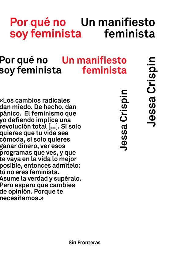POR QUE NO SOY FEMINISTA. UN MANIFIESTO FEMINISTA | 9788415070979 | CRISPIN, JESSA