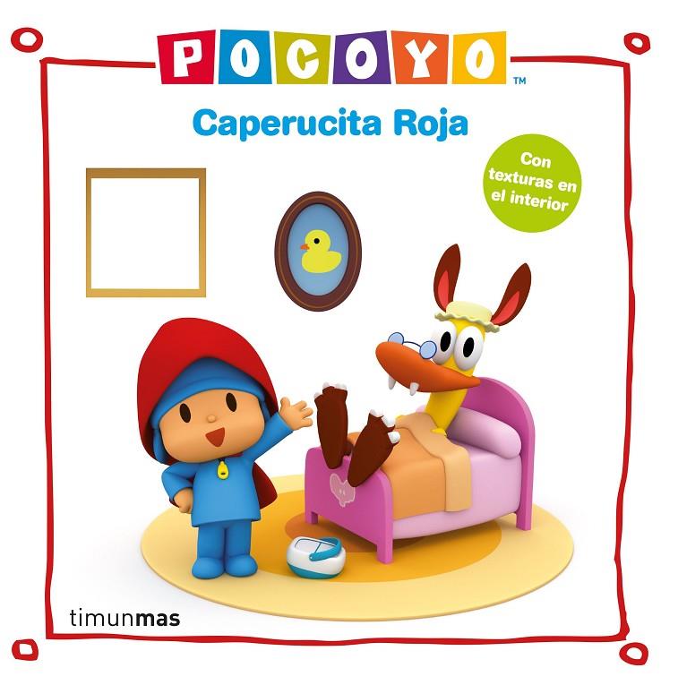 POCOYÓ : CAPERUCITA ROJA CON TEXTURAS | 9788408236290