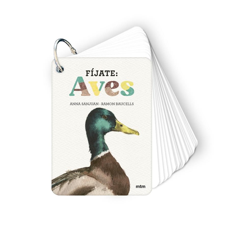 FÍJATE : AVES | 9788410407633 | SANJUAN LLORENS, ANNA ; BAUCELLS COLOMER, RAMON