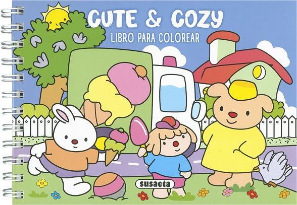 CUTE & COZY :  LIBRO PARA COLOREAR | 9788410847040