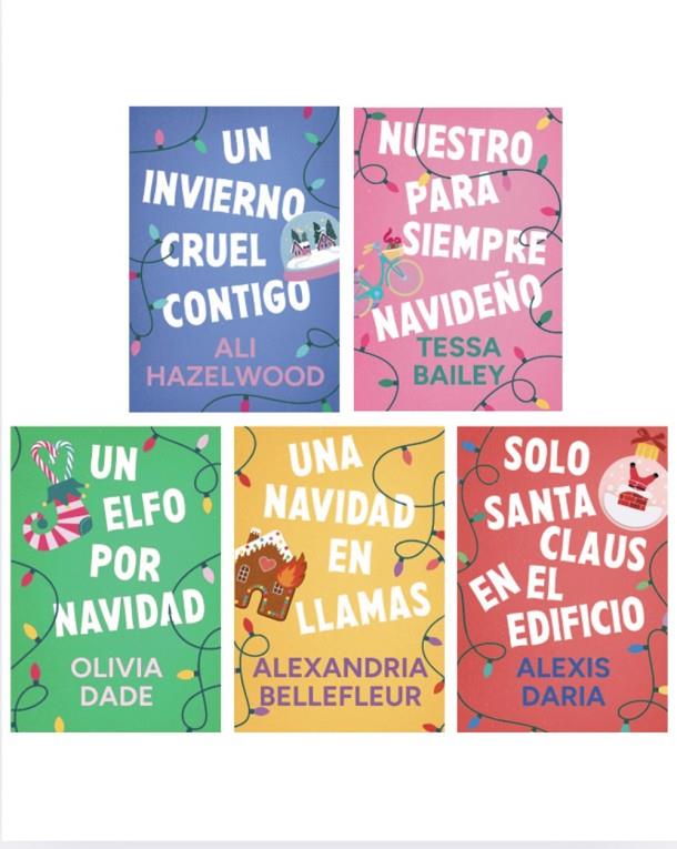 ESTUCHE BAJO EL MUÉRDAGO | 9791387810078 | HAZELWOOD, ALI ; BAILEY, TESSA ; DADE, OLIVIA ; BELLEFLEUR, ALEXANDRIA ; DARIA, ALEXIS