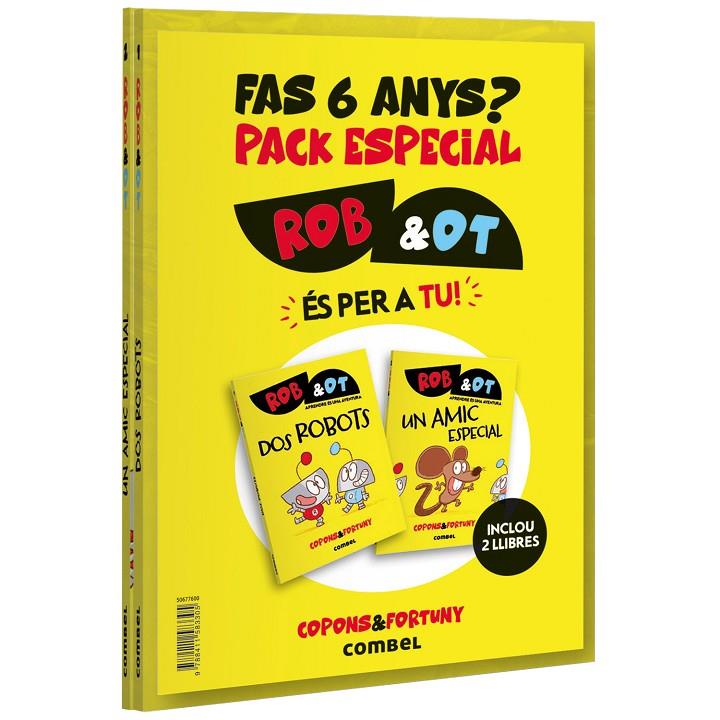PACK ROB&OT (1 I 2) | 9788411583305 | COPONS RAMON, JAUME ; FORTUNY ARNELLA, LILIANA