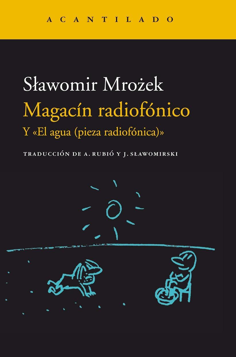 MAGACIN RADIOFONICO Y < EL AGUA (PIEZA RADIOFONICA)> | 9788417346645 | MROZEK, SLAWOMIR