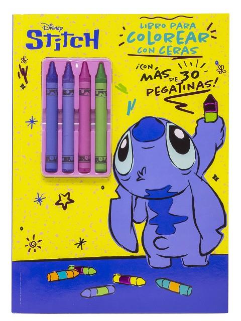 STITCH : LIBRO PARA COLOREAR CON CERAS | 9791387526962