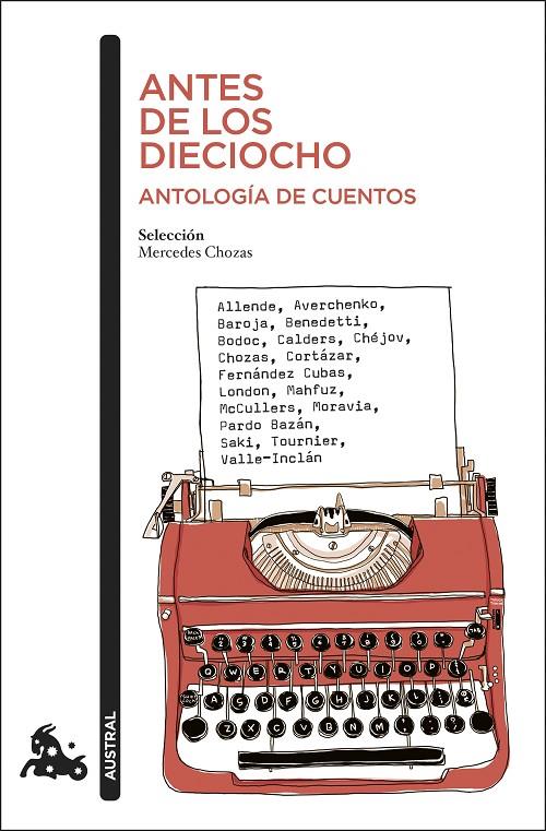 ANTES DE LOS DIECIOCHO : ANTOLOGÍA DE CUENTOS | 9788408309819