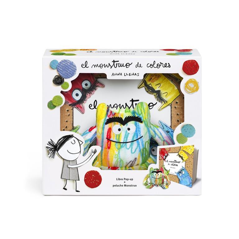 PACK : MONSTRUO DE COLORES : LIBRO POP-UP + PELUCHE MONSTRUO | 9791387614430 | LLENAS, ANNA