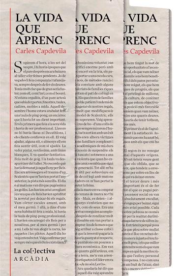 VIDA QUE APRENC, LA | 9791387800024 | CAPDEVILA I PLANDIURA, CARLES