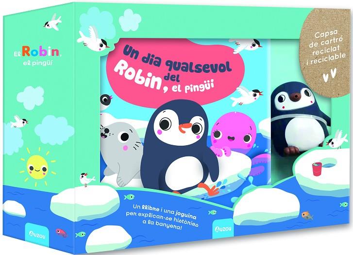 LLIBRE BANY :  UN DIA QUALSEVOL DEL ROBIN, EL PINGÜÍ | 9791039520522 | MARTINEZ, SIGRID