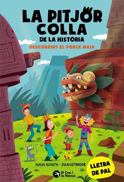 PITJOR COLLA DE LA HISTÒRIA 5 : DESCOBRINT EL POBLE MAIA | 9788419747853 | ACOSTA, ALICIA