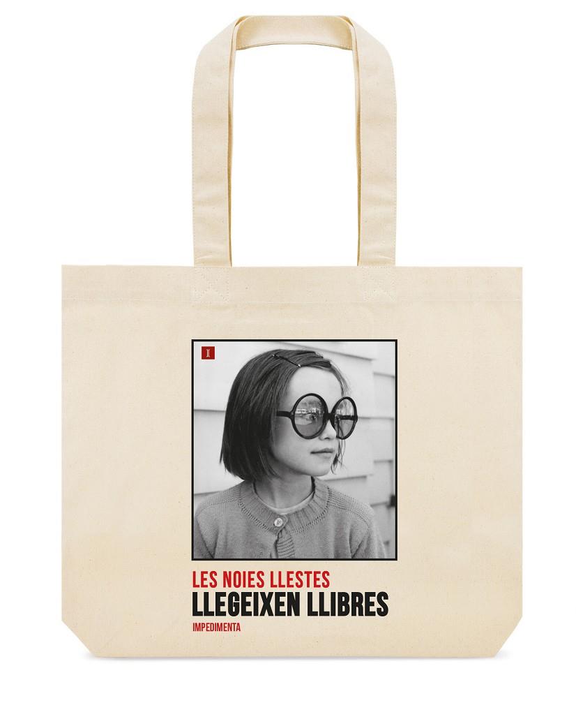BOSSA DE TELA "LES NOIES LLESTES LLEGEIXEN LLIBRES" | 9791387641016