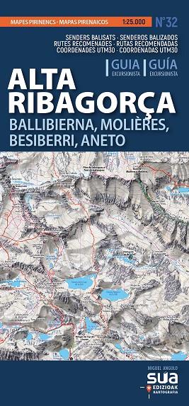 ALTA RIBAGORÇ?A : BALLIBIERNA, MOLIERES, BESIBERRI, ANETO 1:25.000 | 9788482169309 | ANGULO, MIGUEL