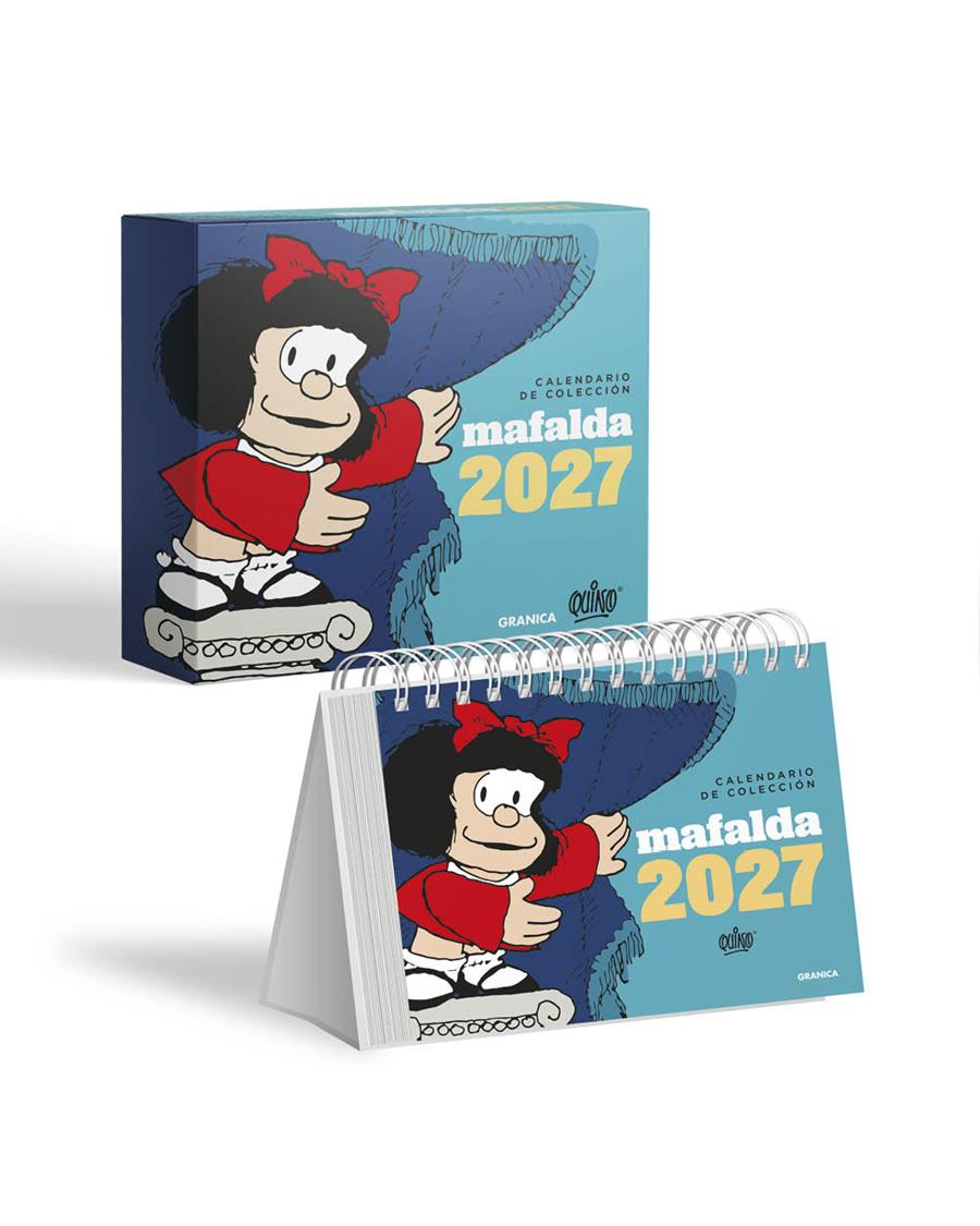 CALENDARI 2027 : MAFALDA SOBRETAULA CAIXA DE COLECCIÓ | 9786316693952 | QUINO