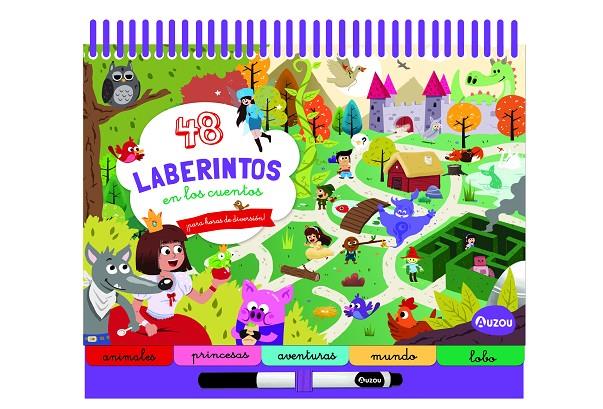 48 LABERINTOS EN LOS CUENTOS ¡PARA HORAS DE DIVERSIÓN! | 9791039533430