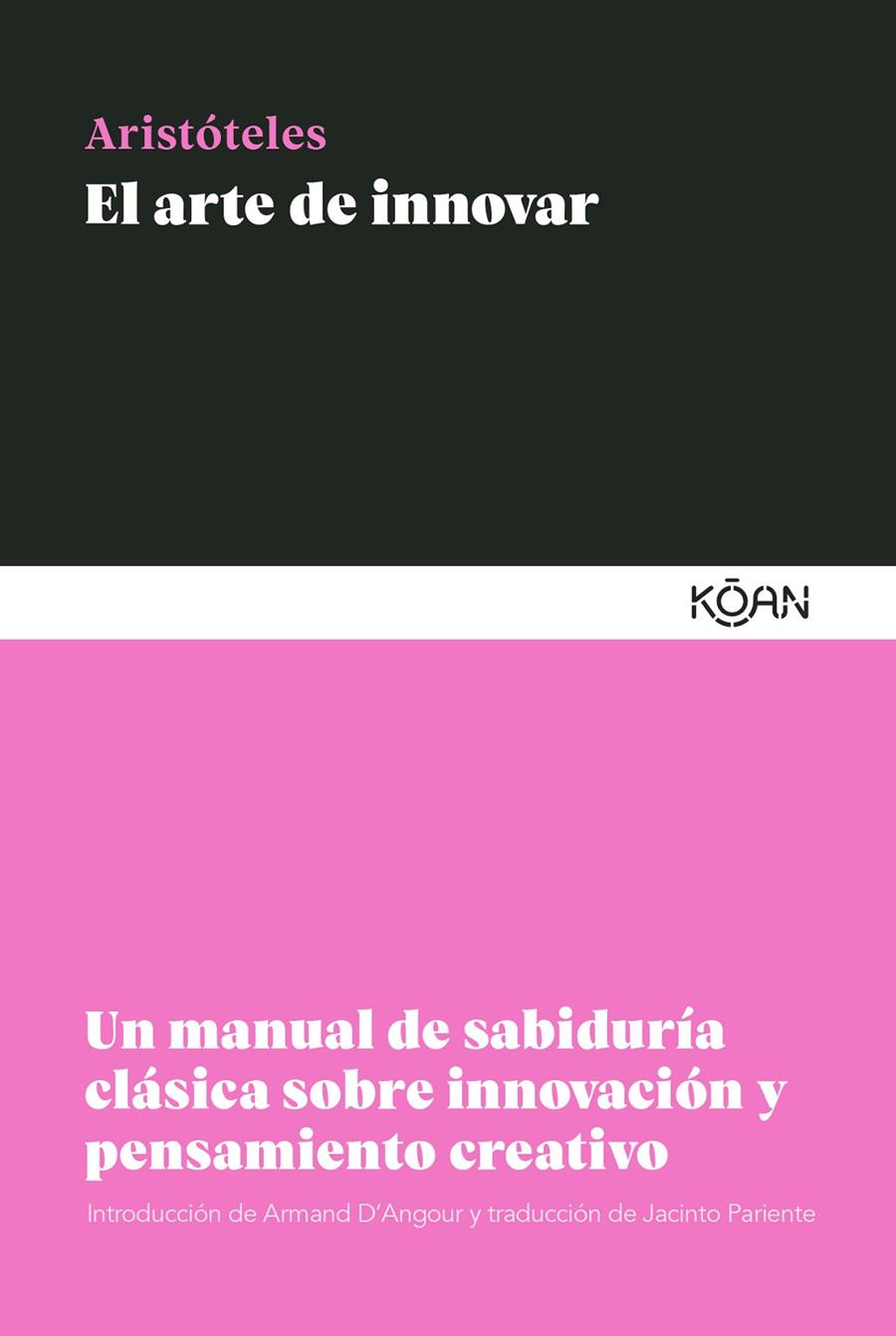 ARTE DE INNOVAR, EL | 9788418223570 | ARISTÓTELES