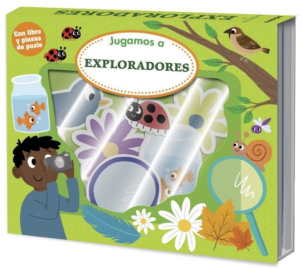 JUGAMOS A EXPLORADORES (LIBRO + PUZLE) | 9788424668617 | PRIDDY