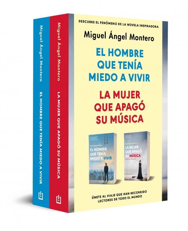PACK : EL HOMBRE QUE TENÍA MIEDO A VIVIR ; LA MUJER QUE APAGÓ LA MÚSICA | 9788466389853 | MONTERO, MIGUEL ÁNGEL