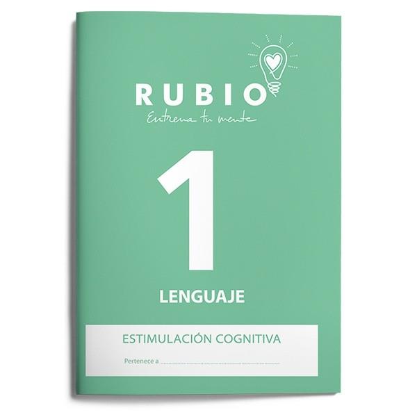 CUADERNO ENTRENA TU MENTE RUBIO 1  LENGUAJE | 9788485109944 | PEDROSA CASADO, BEATRIZ
