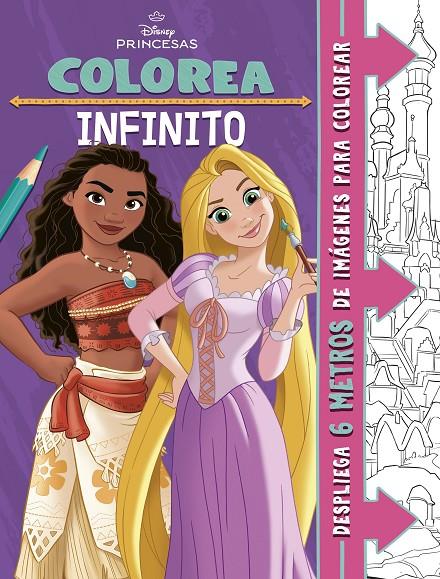 PRINCESAS : COLOREA INFINITO | 9788410029255