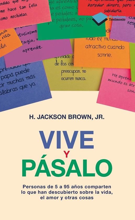 VIVE Y PASALO | 9788415750291 | BROWN, H. JACKSON