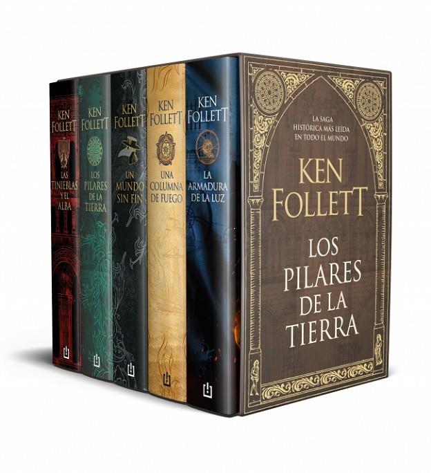 ESTUCHE LOS PILARES DE LA TIERRA | 9788466387910 | FOLLETT, KEN