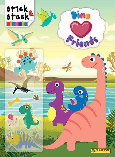 DINO FRIENDS STICK STACK | 9788427871809 | AA.VV.