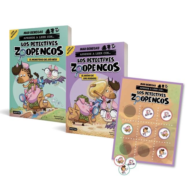 PACK ZOOPENCOS TRES EN RAYA  | 9788408283171 | BENEGAS, MAR