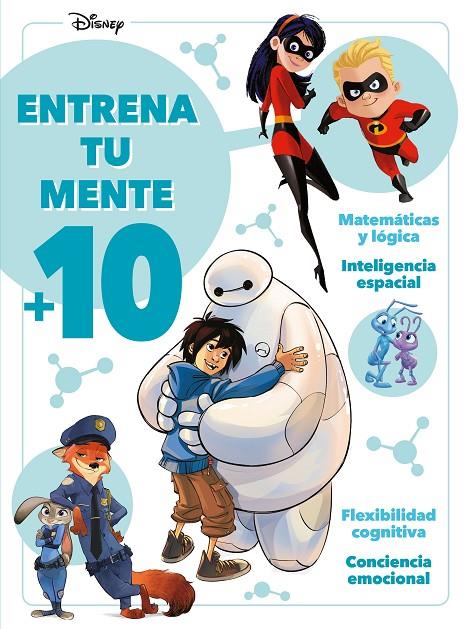 DISNEY : ENTRENA TU MENTE +10 | 9788418939747