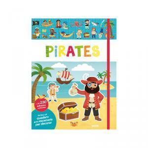 MEU PRIMER LLIBRE D'ADHESIUS : PIRATES | 9782733870877