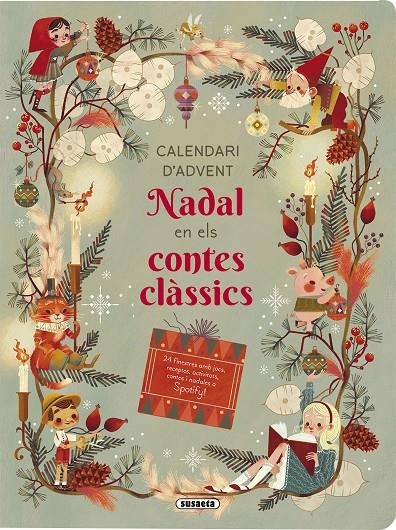 CALENDARI D'ADVENT : NADAL EN ELS CONTES CLÀSSICS | 9788410845176